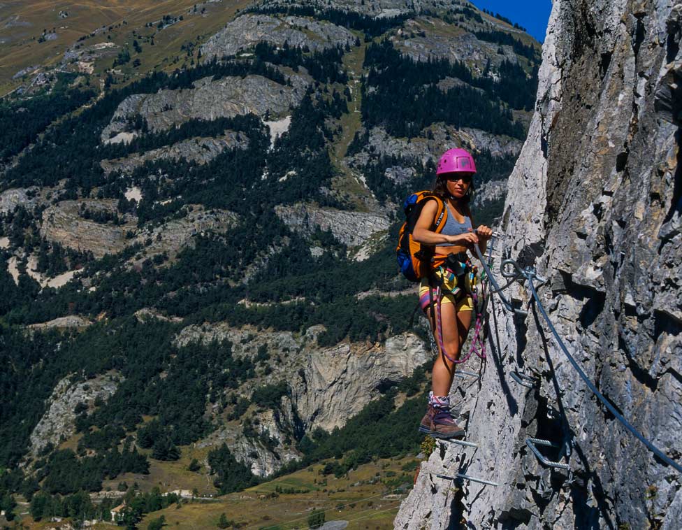 via ferrata activite gard