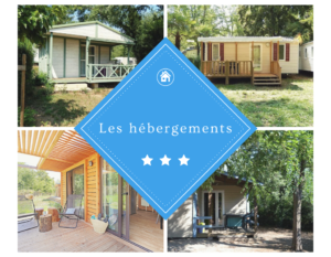 les hébergements du camping en cevennes