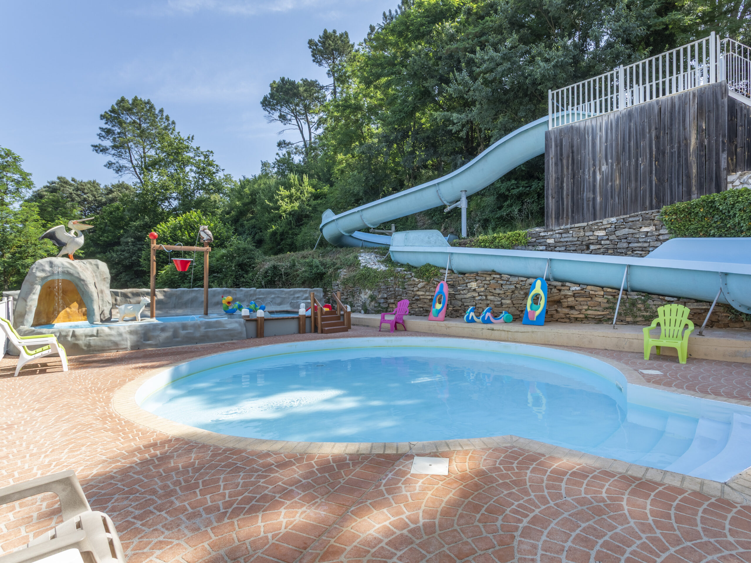 piscine chauffée camping anduze