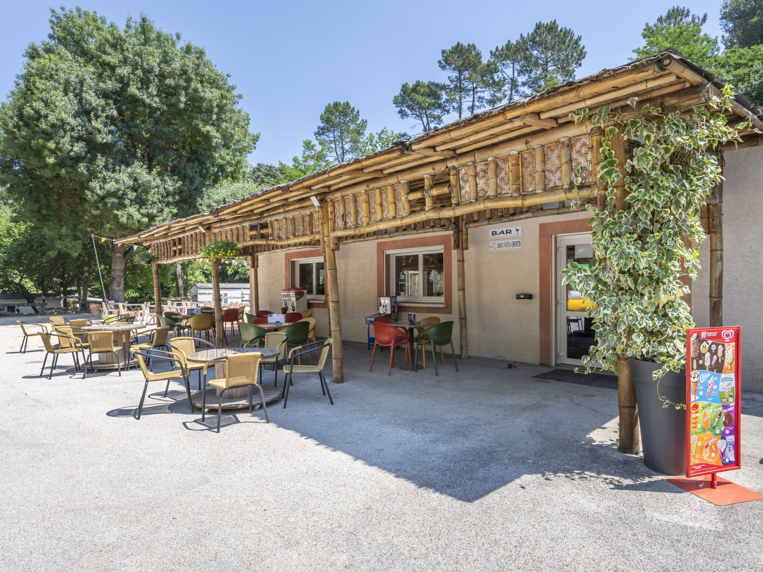 snack bar camping fauvettes